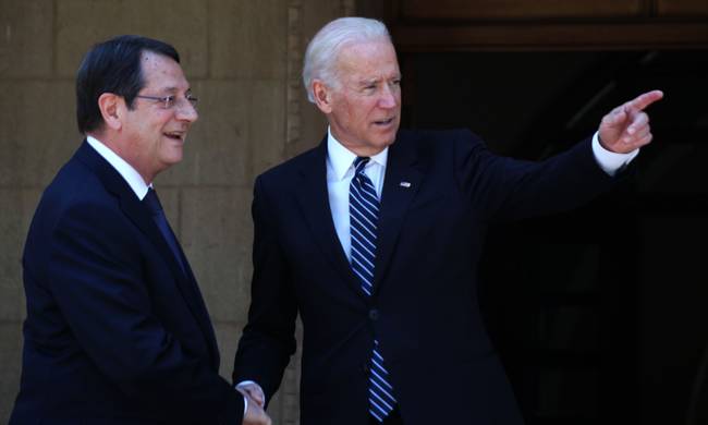 Είναι πολύ κοντά η λύση του Κυπριακού λέει ο τέως Αντιπρόεδρος των ΗΠΑ Τζο Μπάϊντεν