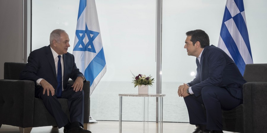 Δηλώσεις Τσίπρα –  Νετανιάχου στην τελετή αποκαλυπτηρίων πλακέτας για το μουσείο ολοκαυτώματος Θεσσαλονίκης