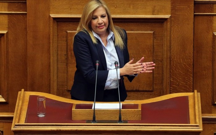 Φώφη Γεννηματά: «Με τη συνθηκολόγηση σας δεν θα πετύχουμε τον στόχο εξόδου από την κρίση»