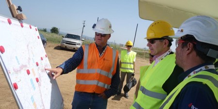 Ο Πρέσβης των ΗΠΑ Geoffrey Pyatt επισκέφθηκε εργοτάξιο του ΤΑΡ στο Κιλκίς