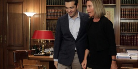 Συνάντηση του Πρωθυπουργού με την ΥΕ/ΑΕ Φ. Μογκερίνι