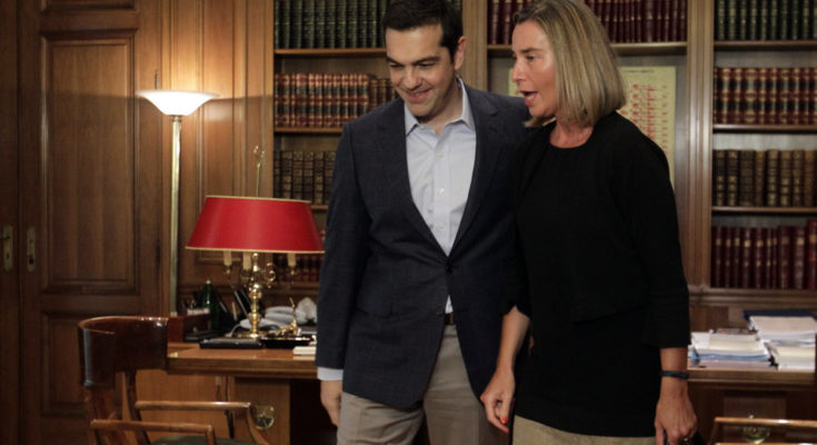 Συνάντηση του Πρωθυπουργού με την ΥΕ/ΑΕ Φ. Μογκερίνι