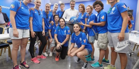 Συνάντηση Κ. Μητσοτάκη με αθλητές, αθλήτριες & μέλη ελληνικής αποστολής, στους 23ους Θερινούς Ολυμπιακούς Αγώνες Κωφών