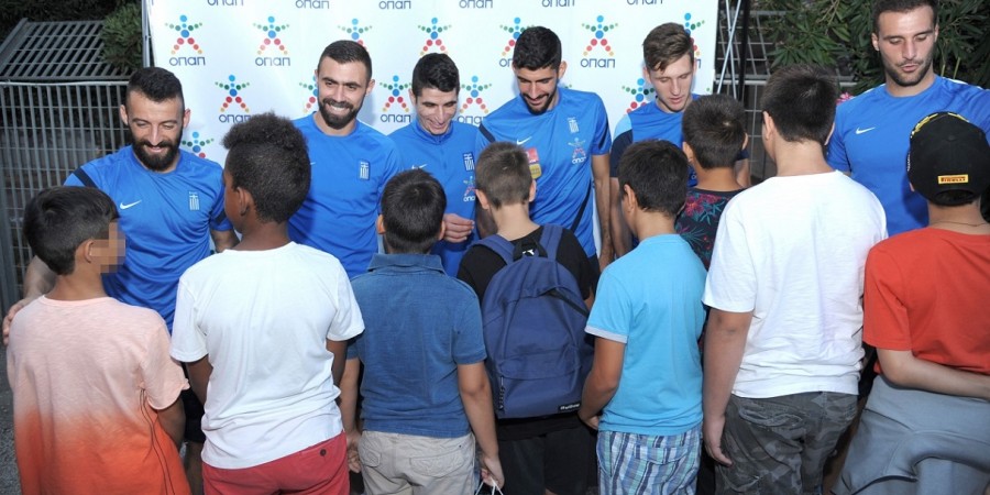 ΟΠΑΠ και Εθνική Ομάδα «αγκαλιάζουν» τα Παιδικά Χωριά SOS