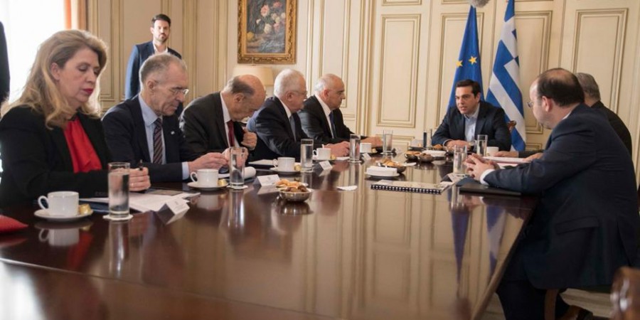 Δήλωση του Πρωθυπουργού, κατά τη συνάντησή του με το προεδρείο της Ένωσης Ελληνικών Τραπεζών