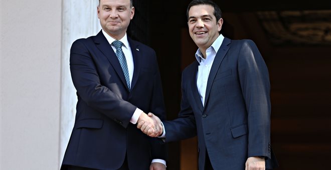 Δηλώσεις του Πρωθυπουργού Αλέξη Τσίπρα και του Προέδρου της Δημοκρατίας της Πολωνίας, Αντρζεϊ Ντούντα