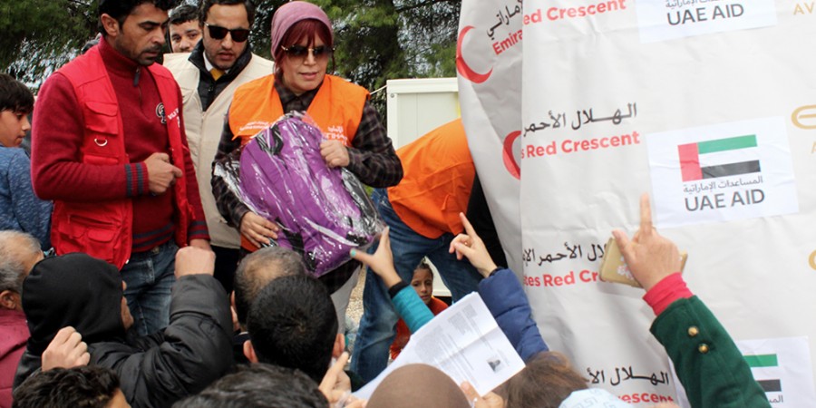 Η Etihad Aviation Group δώρισε χολικά και οικιακά είδη σε περισσότερα από χίλια παιδιά Σύρων προσφύγων στη δομή φιλοξενίας της Ριτσώνας