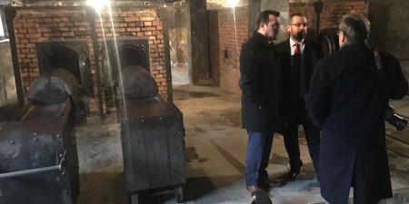 Ο Νίκος Παππάς, εκπροσώπησε την ελληνική Κυβέρνηση στην τελετή για την 73η επέτειο από την απελευθέρωση του Άουσβιτς, στην Κρακοβία