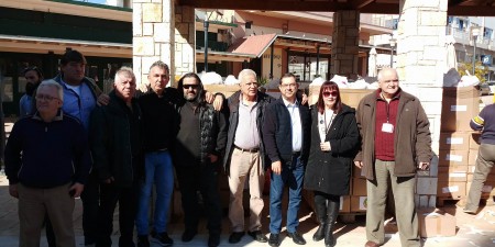 Νέα διανομή υλικών πρώτης ανάγκης σε πλημμυροπαθείς της Μάνδρας από το Κέντρο Logistics της Περιφέρειας