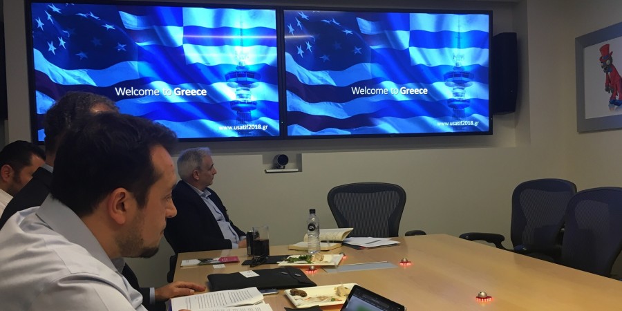 Συναντήσεις Παππά στις ΗΠΑ με Facebook, Electronic Arts , AirBnB και Lockheed Martin