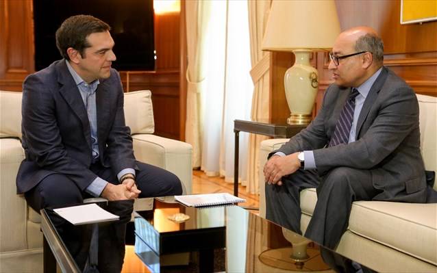 Συνάντηση του Πρωθυπουργού με τον Πρόεδρο της EBRD