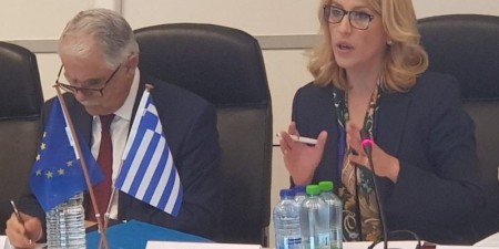 Την έναρξη των εργασιών της Ημερίδας της Περιφέρειας Αττικής και της CPMR στις Βρυξέλλες για το προσφυγικό / μεταναστευτικό κήρυξε η Περιφερειάρχης