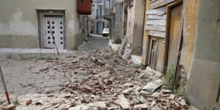 1,3 εκατ. ευρώ ευρωπαϊκή βοήθεια για την αποκατάσταση των ζημιών μετά το σεισμό στη Λέσβο