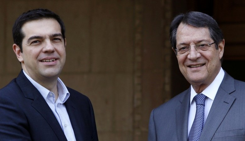Συνάντηση Αλέξη Τσίπρα με τον Πρόεδρο της Κυπριακής Δημοκρατίας, Νίκο Αναστασιάδη
