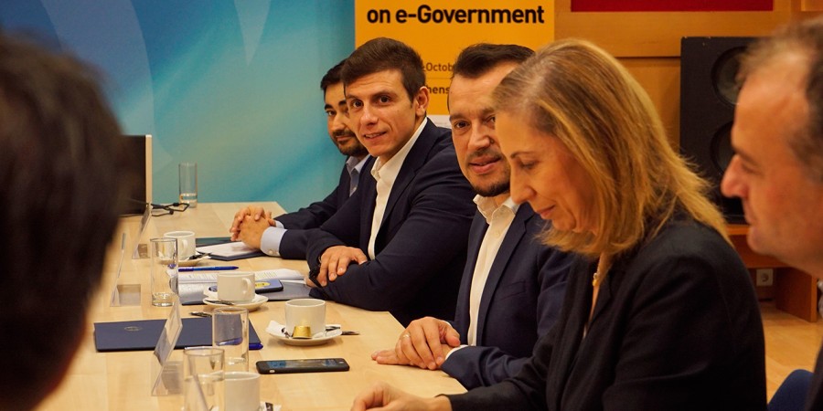 Συνάντηση εργασίας Παππά – Ξενογιαννακοπούλου με τον Υφυπουργό Εσωτερικών και Ασφάλειας της Κορέας, Shim Bo-Kyun