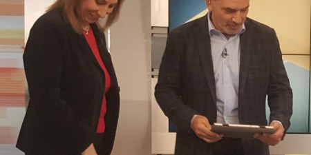 Η υπουργός διοικητικής ανασυγκρότησης Μαριλίζα Ξενογιαννακοπούλου στην εκπομπή της ΕΡΤ1 «Πάμε Αλλιώς» με τον Τάκη Σαράντη