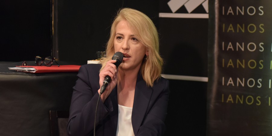 Η Περιφερειάρχης Αττικής στο πρώτο προεκλογικό debate