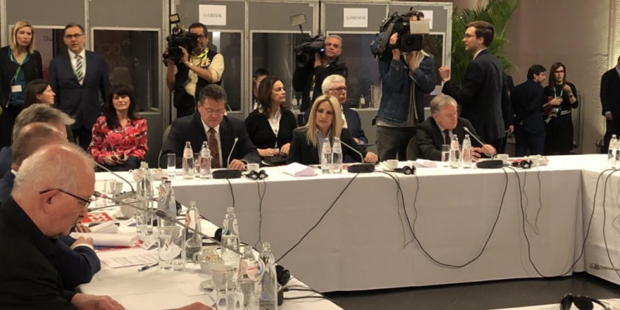 Φώφη Γεννηματά από τις Βρυξέλλες: Εύλογη παράταση για το Brexit με προϋπόθεση διενέργεια ευρωεκλογών