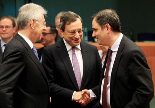 Ο Φ. Σαχινίδης σχολιάζει τον Ντράγκι συνδυαστικά με Σόιμπλε