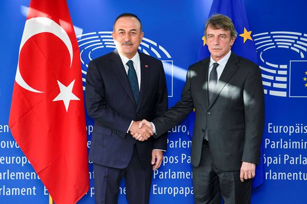 Δήλωση του Προέδρου Sassoli μετά τη συνάντηση με τον Υπουργό Εξωτερικών της Τουρκίας
