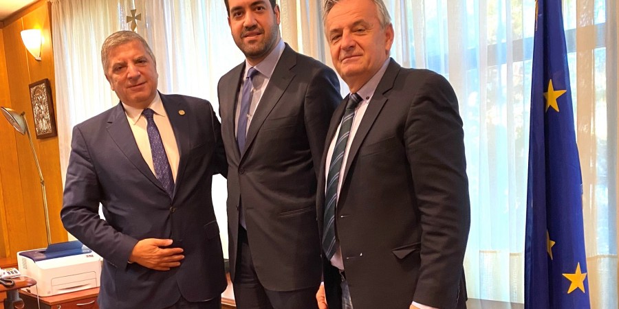 Συνάντηση του Περιφερειάρχη Αττικής με τον Υφυπουργό Μεταφορών και Υποδομών