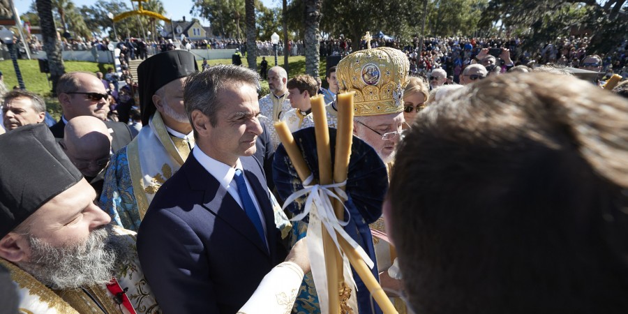 Παρουσία του Πρωθυπουργού Κυριάκου Μητσοτάκη ο εορτασμός των Θεοφανείων στο Τάρπον Σπρινγκς των ΗΠΑ
