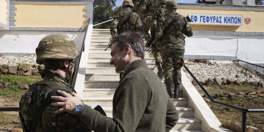 Κυριάκος Μητσοτάκης: «Ο Έβρος είναι πάντα όρθιος και η Θράκη πάντα όρθια»