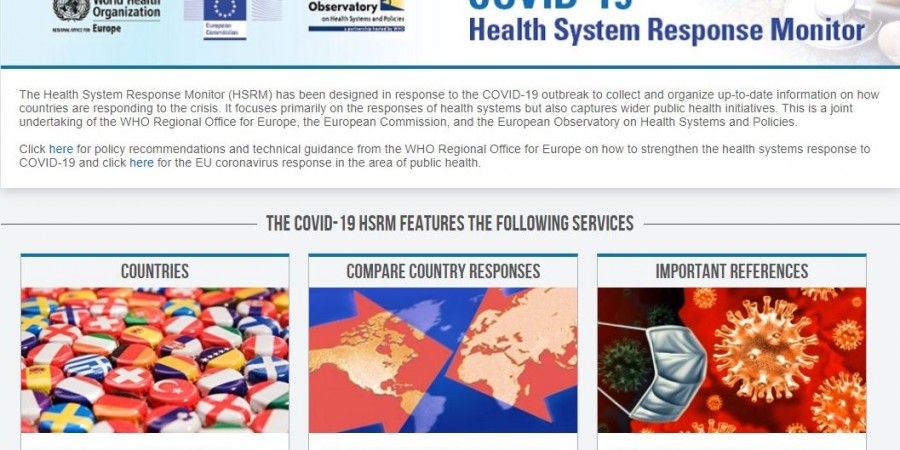 WHO platform COVID-19 HSRM