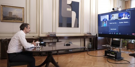 Τηλεδιάσκεψη του Πρωθυπουργού με μέλη του επιχειρηματικού οργανισμού YPO, για τις επενδυτικές προοπτικές της Ελλάδας