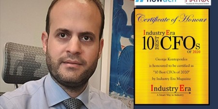 Ο Γιώργος Κοντόπουλος, CFO της MATRIX Insurance & Reinsurance Brokers, στους «10 Best CFOs of 2020»