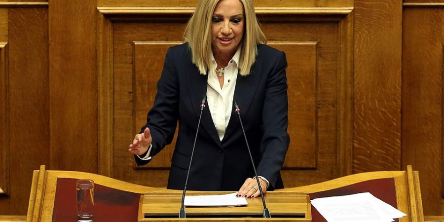 Φώφη Γεννηματά: «Απλώνουμε το χέρι σε όσους αισθάνονται ότι ανήκουν στη μεγάλη δημοκρατική παράταξη»