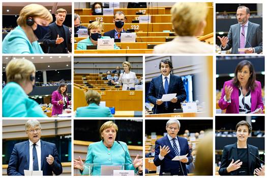 Παρουσίαση των προτεραιοτήτων της Γερμανικής Προεδρίας από την Angela Merkel