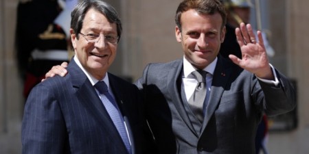 Αναστασιάδης και Μακρόν συμφώνησαν για τον πρωταγωνιστικό ρόλο της ΕΕ στην περιοχή