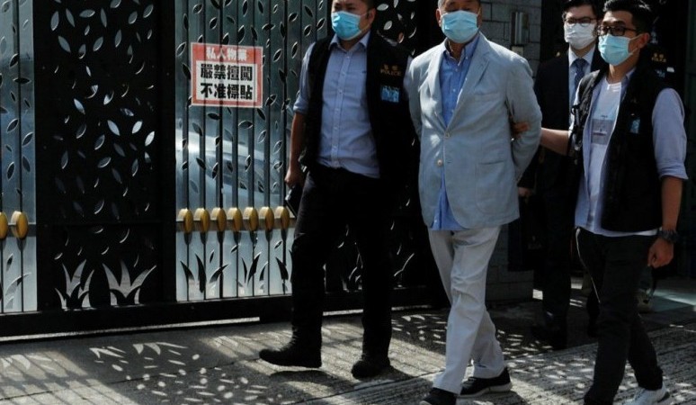 Συνελήφθη στο Χονγκ Κονγκ ο μεγιστάνας των ΜΜΕ Τζίμι Λάι