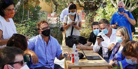 Επιτόπια αυτοψία στην Μόρια και στο Καρά Τεπέ από τους Ευρωβουλευτές της Αριστεράς