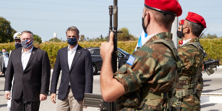 Επίσκεψη του Πρωθυπουργού και του Υπουργού Εξωτερικών των Ηνωμένων Πολιτειών Αμερικής, στις στρατιωτικές εγκαταστάσεις της Βάσης της Σούδας