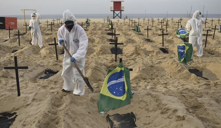 Η θλιβερή παγκόσμια εικόνα για τον κορωνοϊό