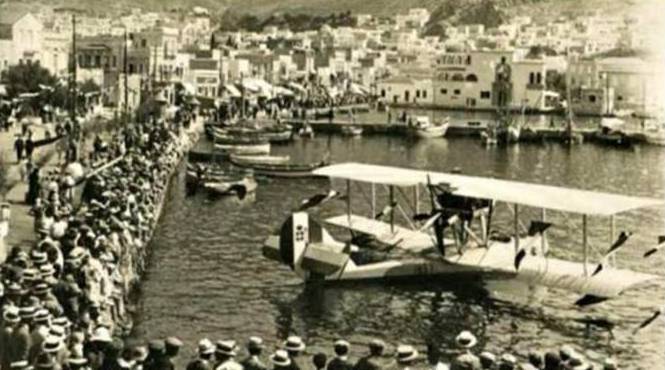 Όταν Ρόδος, Κάλυμνος, Λέρος και Πάτμος το 1920 είχαν δρομολογημένα υδροπλάνα