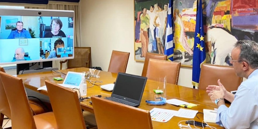 Σταϊκούρας: «Είναι κρίσιμο να επιτευχθεί ο βέλτιστος σχεδιασμός και η ταχεία εφαρμογή των εθνικών σχεδίων ανάκαμψης»