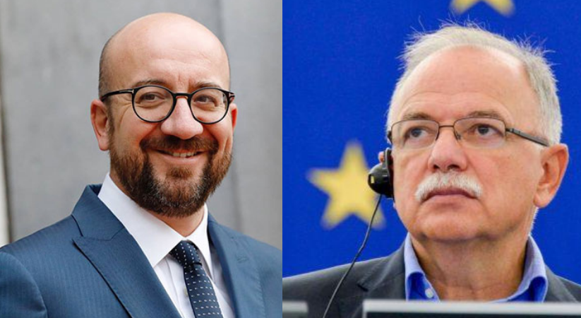 Δέσμευση Σαρλ Μισέλ σε Δημ. Παπαδημούλη: «Η Αγία Σοφία έχει ισχυρή συμβολική, ιστορική και παγκόσμια αξία – Θα συνεχίσουμε να θέτουμε το θέμα στις επαφές μας με τις τουρκικές αρχές»