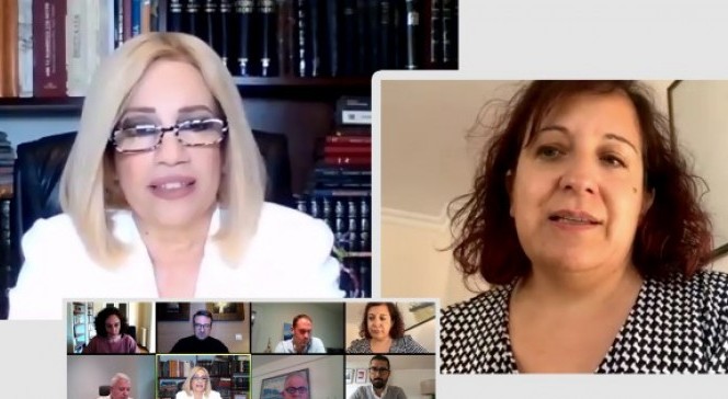 Φώφη Γεννηματά σε Iratxe Garcia-Perez: «Η προστασία της ανθρώπινης ζωής είναι το πρώτο μας μέλημα»