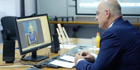 Νίκος Δένδιας: «Η ΕΕ θα πρέπει να προετοιμάσει και να υιοθετήσει άμεσα τα κατάλληλα μέτρα που θα αναγκάσουν την Τουρκία να σεβαστεί το διεθνές δίκαιο»