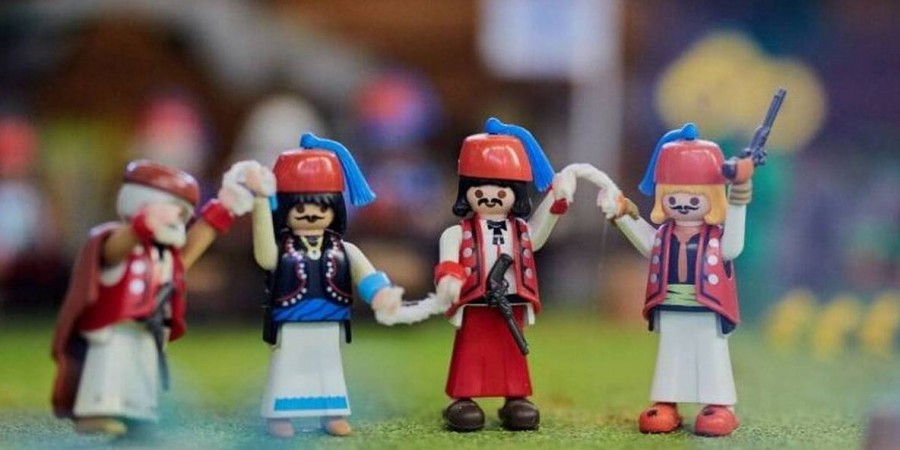 «Το ’21 αλλιώς: Η Ελληνική Επανάσταση με φιγούρες και διοράματα PLAYMOBIL»