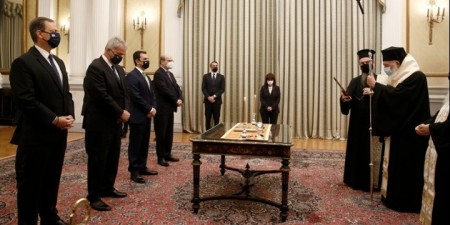 H ορκωμοσία των νέων υπουργών και υφυπουργών της κυβέρνησης