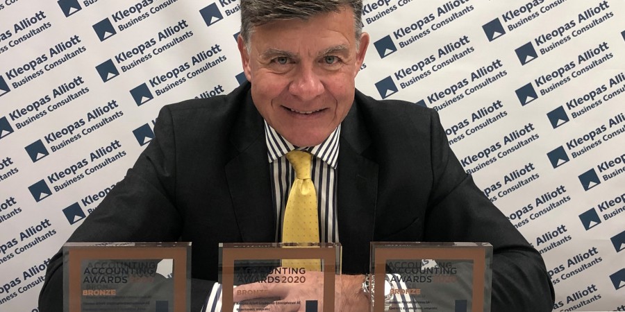 Τριπλή Βράβευση της Kleopas Alliott στα Accounting Awards 2020