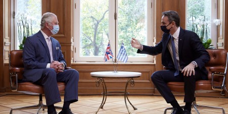 Συνάντηση του Πρωθυπουργού με τον Πρίγκιπα της Ουαλίας Κάρολο