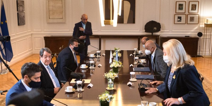 Κοινή γλώσσα Μητσοτάκη – Αναστασιάδη για τις Τουρκικές προκλήσεις