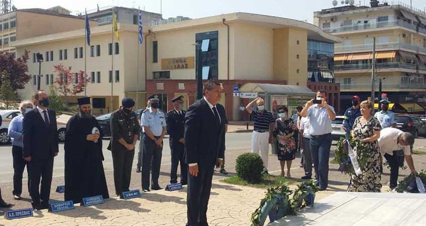 Ο Πρέσβης της Κυπριακής Δημοκρατίας Κυριάκος Κενεβέζος παρέστη στην τέλεση μνημόσυνου στον Μητροπολιτικό ναό των Γιαννιτσών