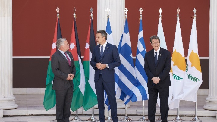 Κοινή δήλωση Ελλάδας – Ιορδανίας – Κύπρου: Στήριξη σε μια δίκαιη, συνολική και βιώσιμη επίλυση του Κυπριακού