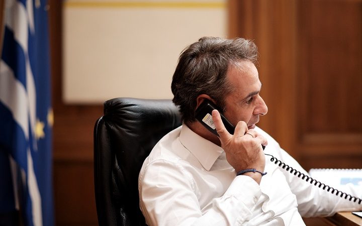 Τηλεφωνικές επικοινωνίες του Πρωθυπουργού με τον Πρωθυπουργό της Ουκρανίας, τον Εμίρη του Κατάρ και τον Πρόεδρο της Ρουμανίας